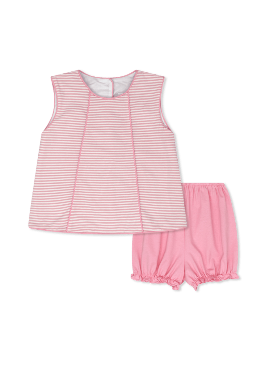 Channing Bloomer Set - Pretty Pink Stripe - Classic Sets | Lullaby Set
