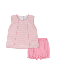 Channing Bloomer Set - Pretty Pink Stripe - Classic Sets | Lullaby Set