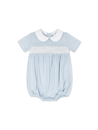 Windsor Bubble - Palmer Blue Pima - Classic Core Baby | Lullaby Set