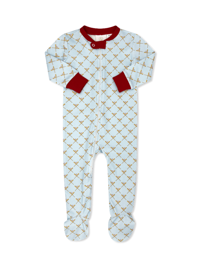 Once Upon A Time Footie - Play Ball, Red