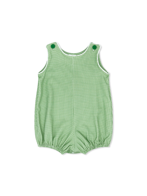 Bennett Bubble - Green Minigingham