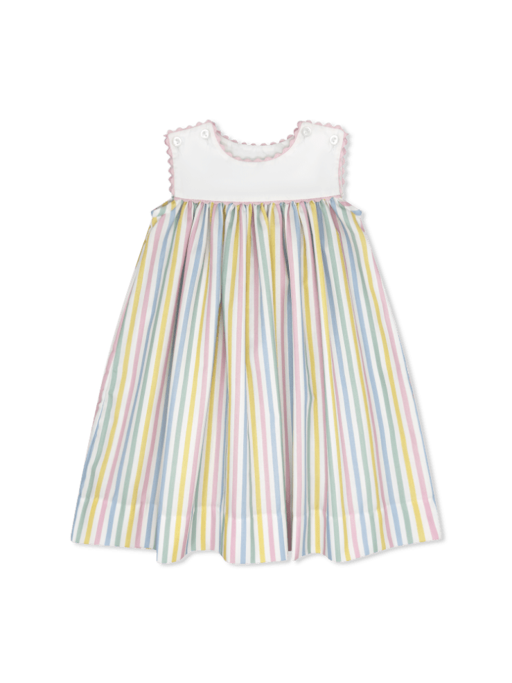 Charming Dress - Sorbet Stripe (SL26) - Classic Dresses | Lullaby Set