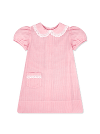 1956 Pocket Dress - Polite Pink Minigingham - Classic Dresses | Lullaby Set