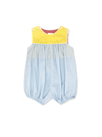 Charming Bubble - Red, Yellow and Blue Minigingham Color Block - Classic Bubbles | Lullaby Set
