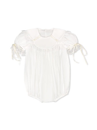 Donahue Bubble - Blessings White with Ecru