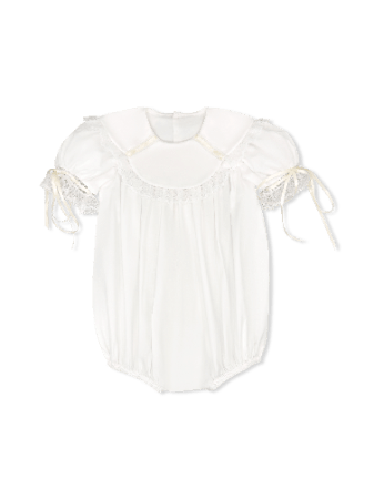 Donahue Bubble - Blessings White with Ecru - Classic Bubbles | Lullaby Set
