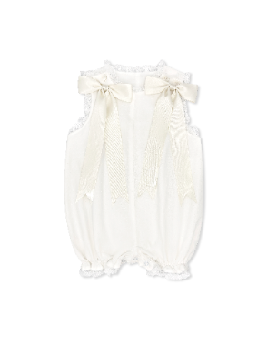 Grace Bubble - Spring White Swiss Dot, Ecru