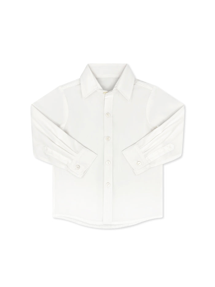 Brees Button Down - Blessings White.