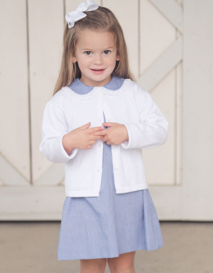 1956 Pocket Dress - River Royal Minigingham