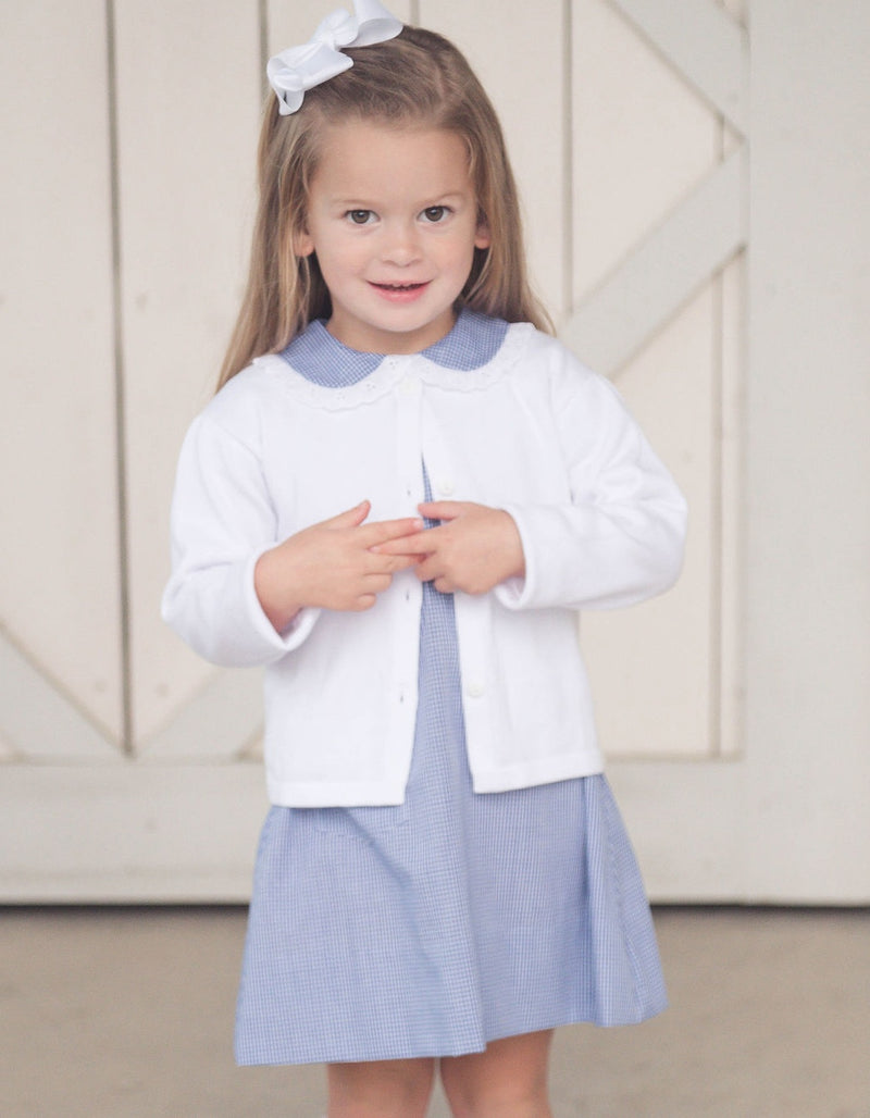1956 Pocket Dress - River Royal Minigingham