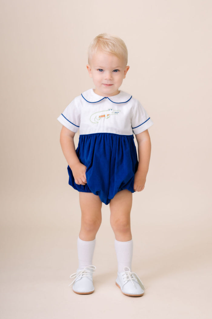 Baby Bea Bubble - High Point Royal Corduroy, Alligator
