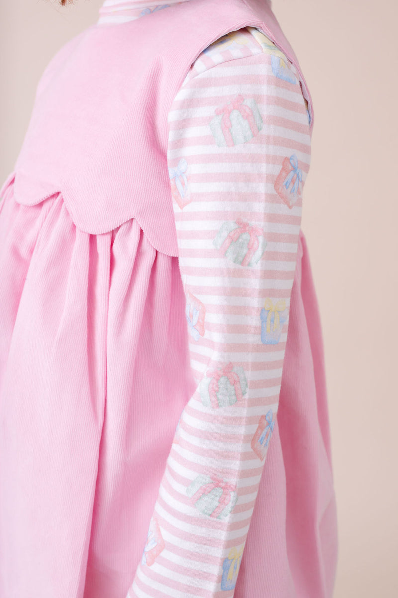Lucille Jumper - High Point Pink Corduroy