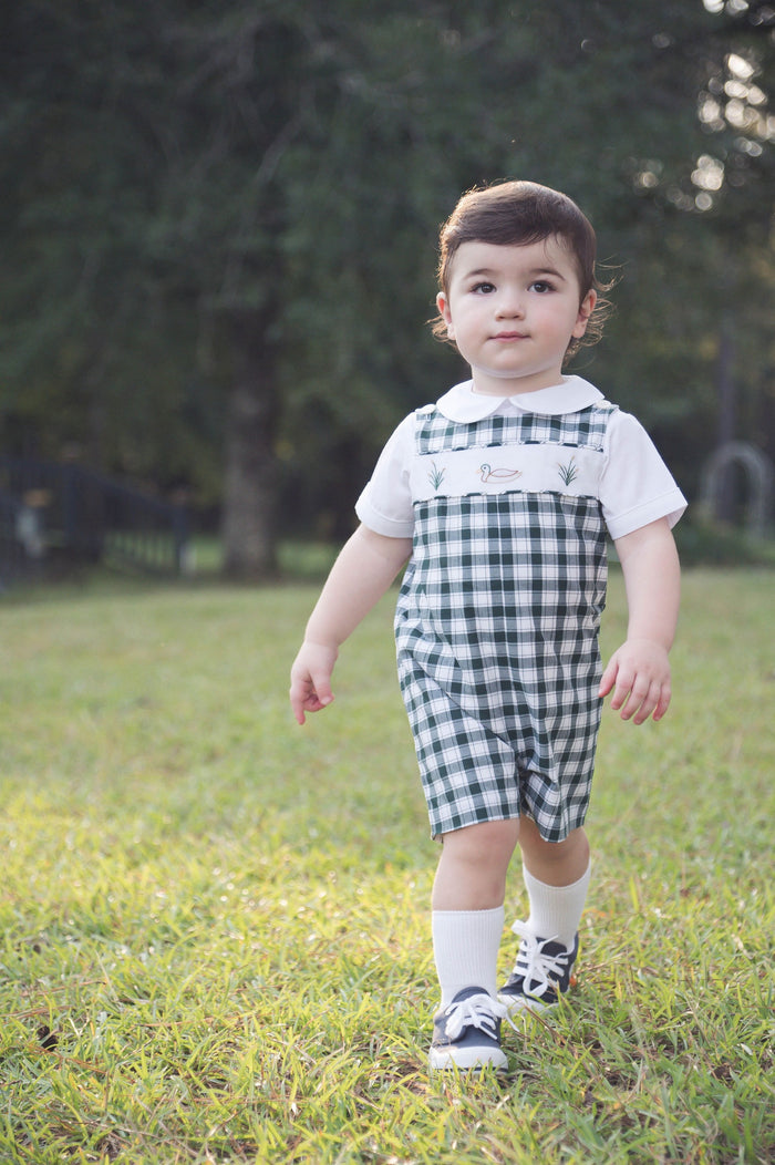 Ethan Jon Jon - Gardner Green Check, Mallard