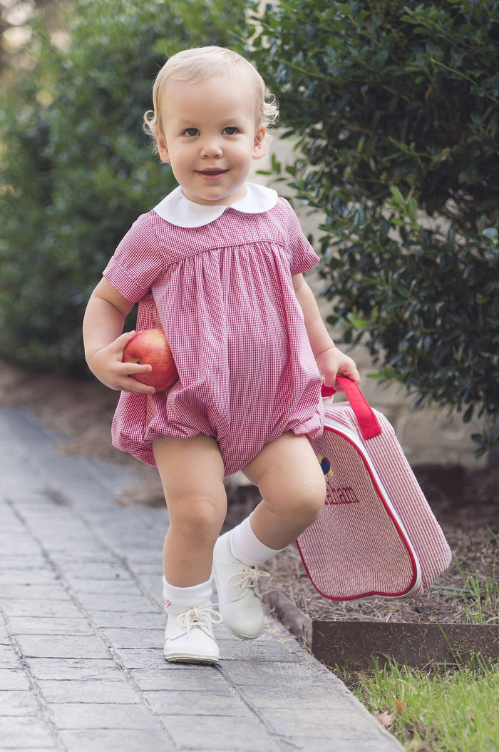 Covington Bubble - Ramsey Red Minigingham