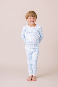 Sweet Pea PJ Set - They All Asked For You, Blue