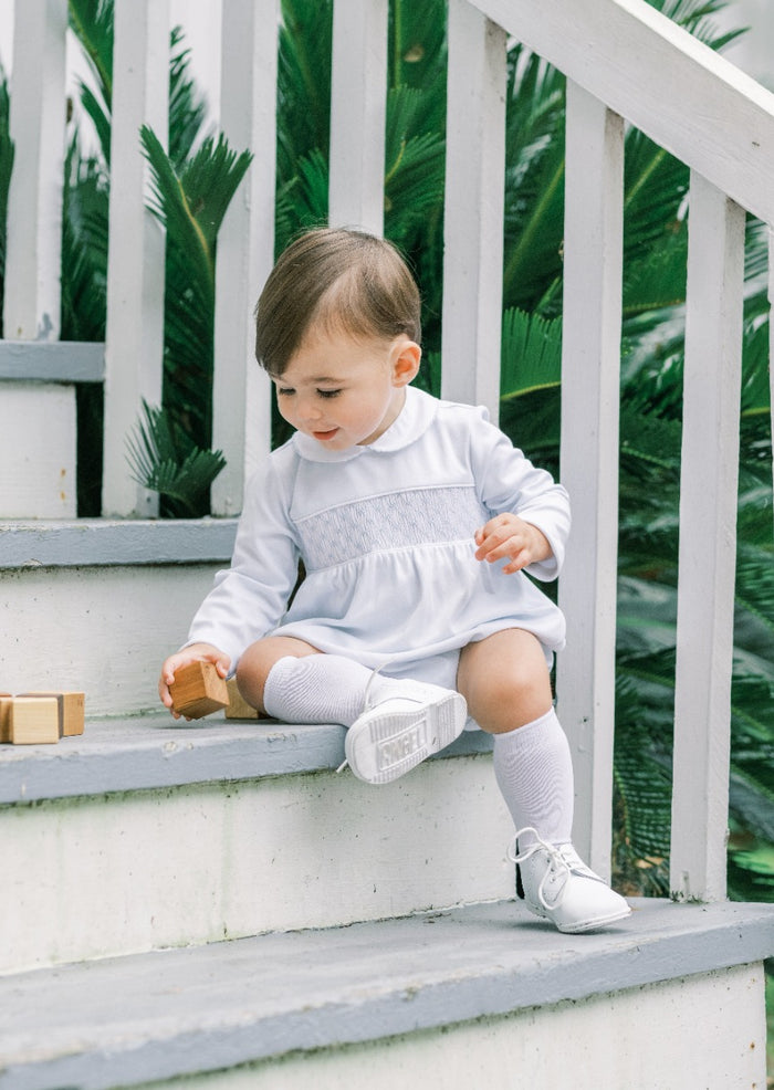 Windsor Bubble Long Sleeve - Park Blue