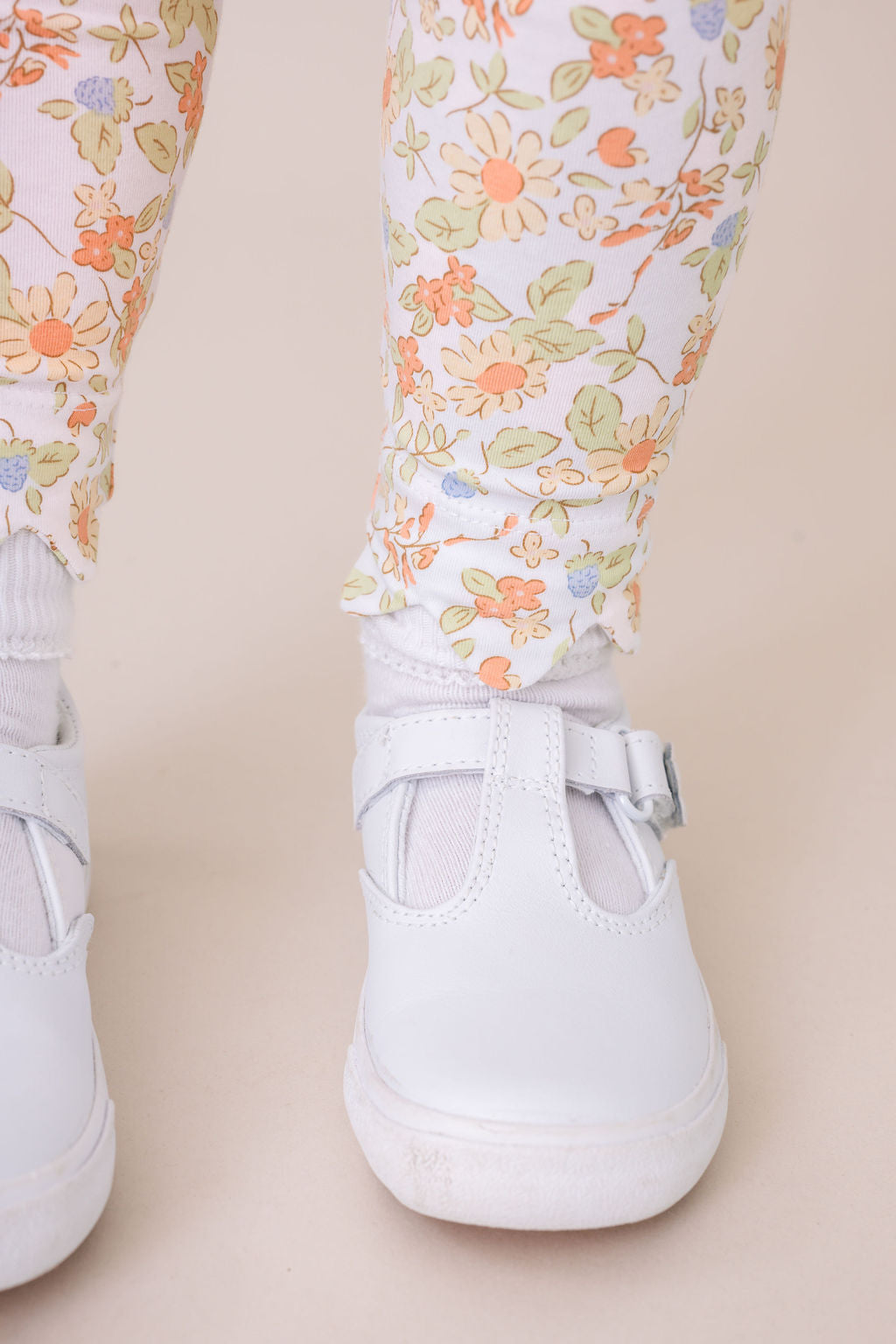 Madeline Legging Set - Saybrook Sage Knit, Hearthside Floral