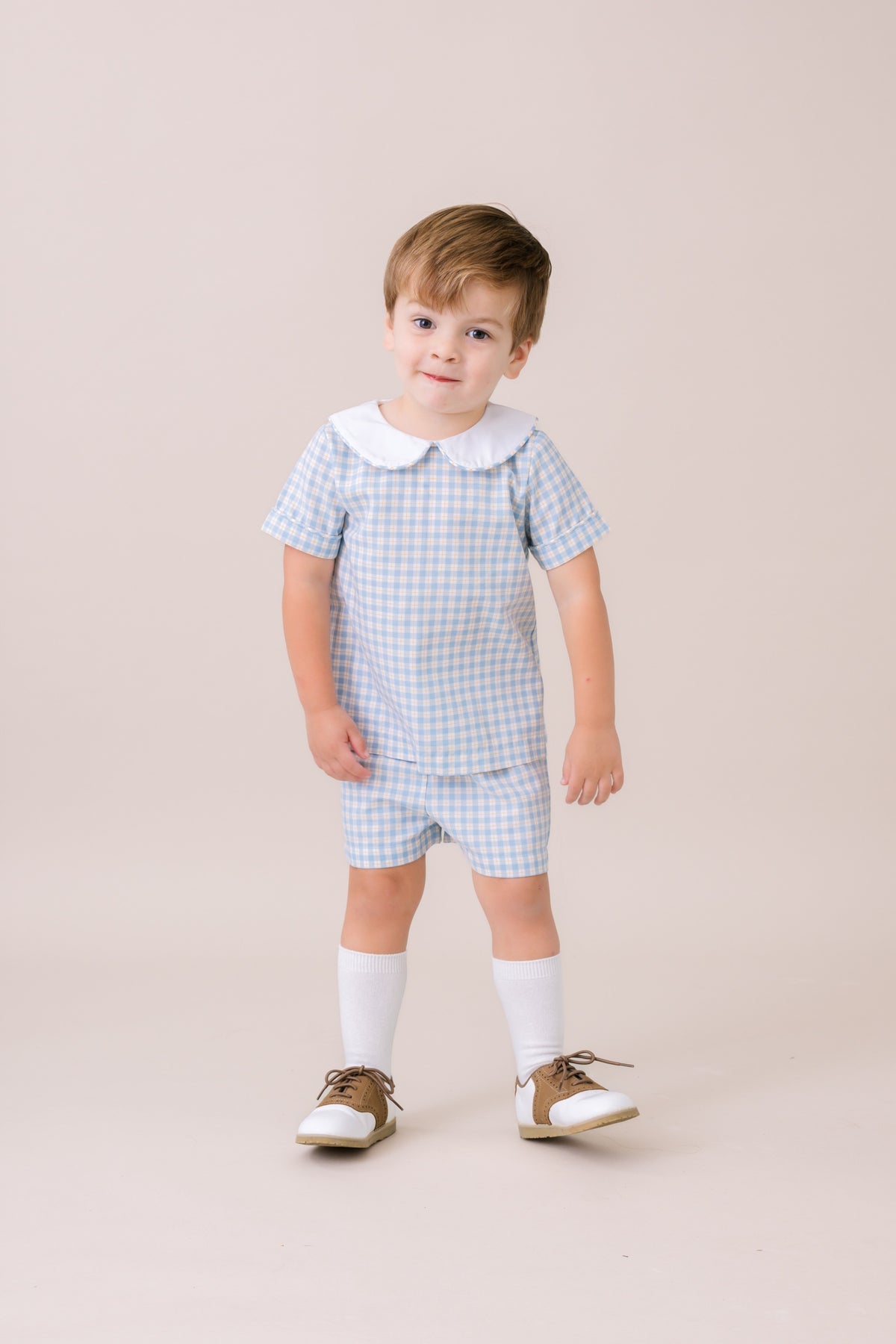 Sibley Short Set - Sturbridge Plaid