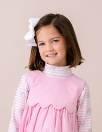 Tiny Tot Turtleneck - Memorable Moments, Pink (FW25)