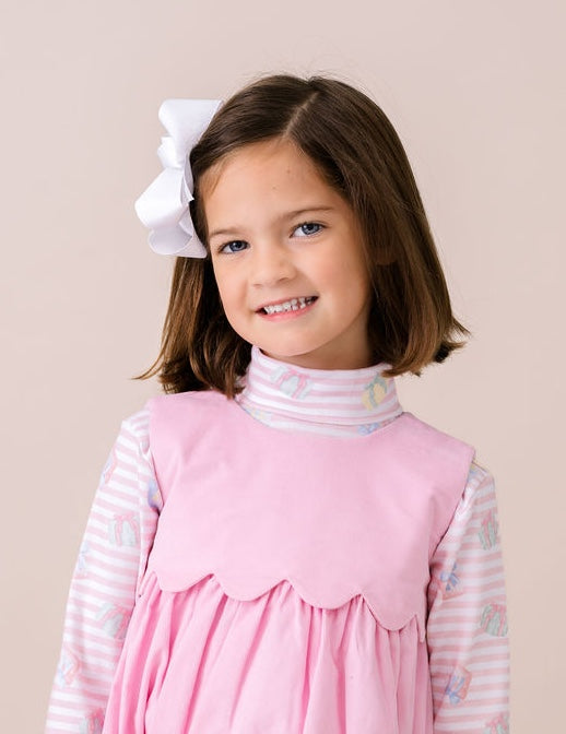 Tiny Tot Turtleneck - Memorable Moments, Pink (FW25)