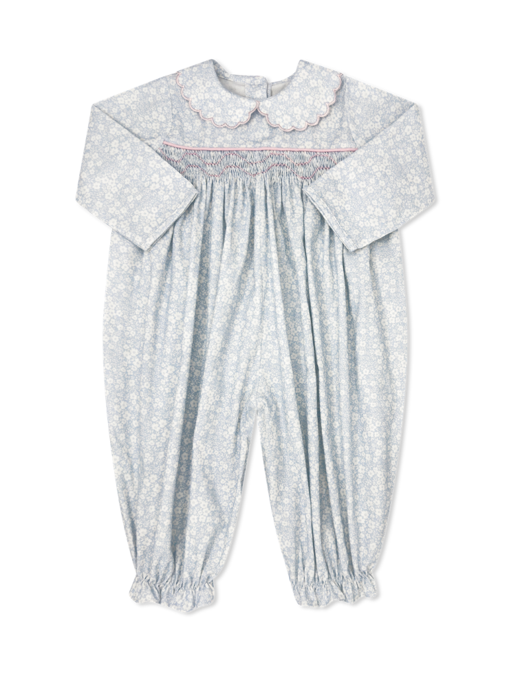 Marcie Romper Long Sleeve - Snow Kissed Floral