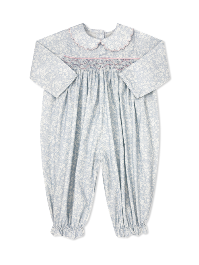 Marcie Romper Long Sleeve - Snow Kissed Floral