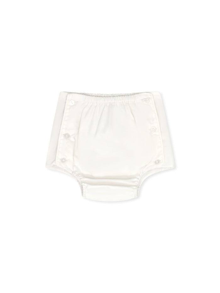 Darling Diaper Cover -  Blessings White.