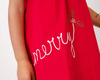 Eloise Dress - High Point Red Corduroy, Merry