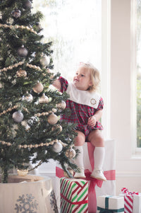 Hope Chest Bubble - Woodstock Plaid, Wreath