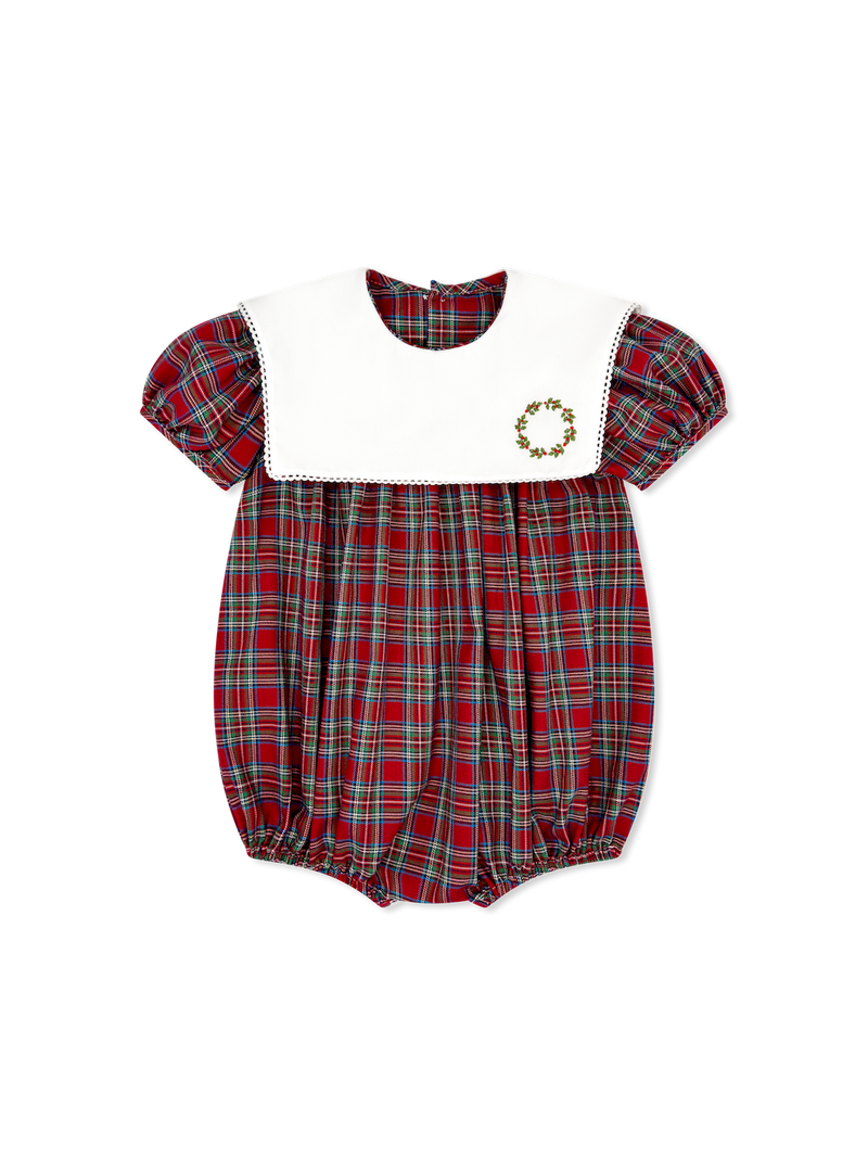 Hope Chest Bubble - Woodstock Plaid, Wreath