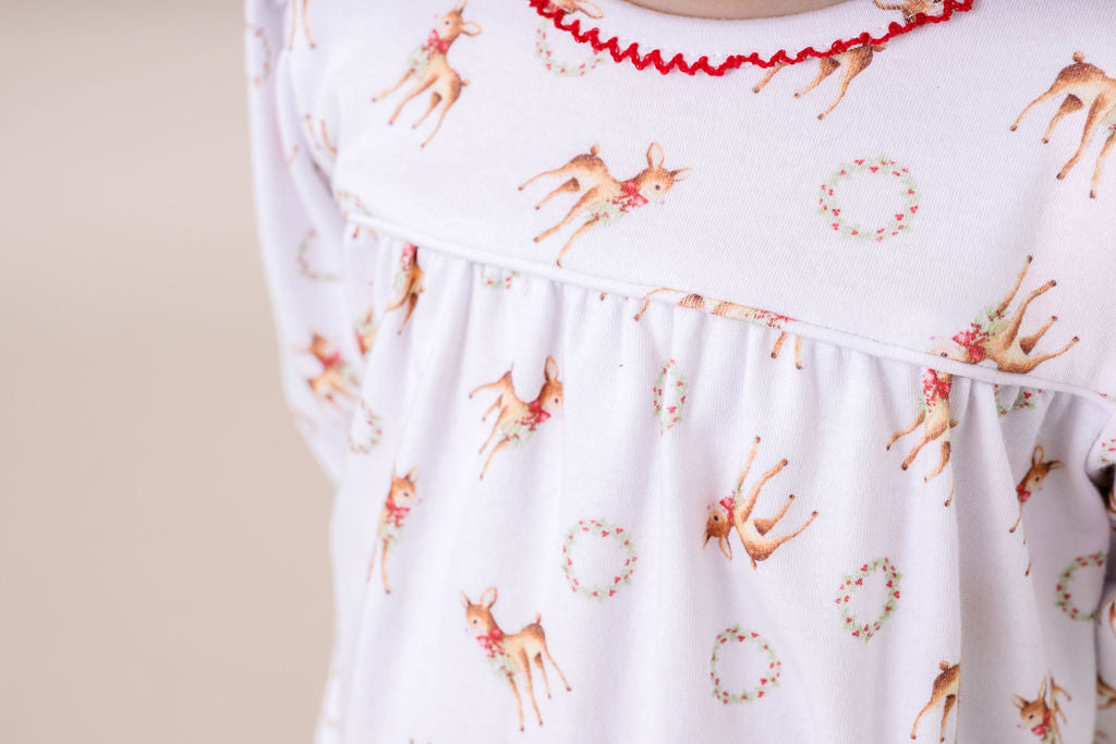 Mother May I Bubble Long Sleeve - Joyful Christmas