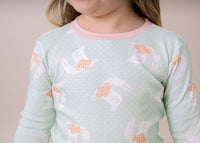 Sweet Pea PJ Set - Baking Spirits Bright, Pensacola Pink