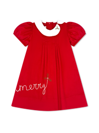 Eloise Dress - High Point Red Corduroy, Merry