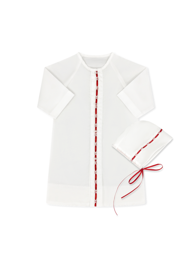 Original Daygown Set (Boy) - Blessings Blue, Red