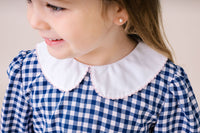 Caroline Blouse Long Sleeve - Blue Ridge Check
