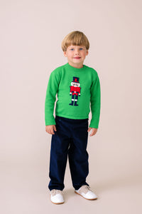 Cozy Up Sweater - Hollingsworth Green, Nutcracker