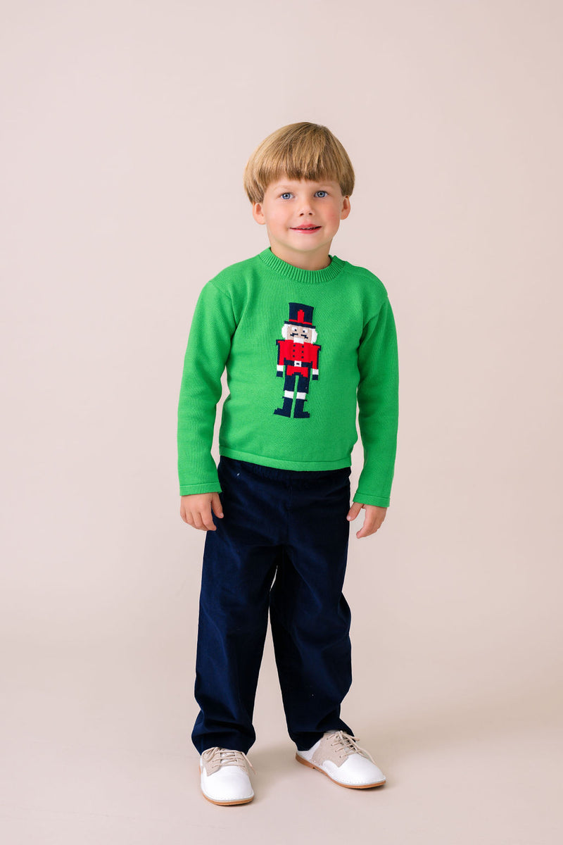 Cozy Up Sweater - Hollingsworth Green, Nutcracker