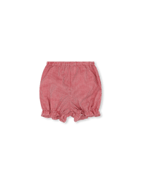 Grace Bloomer - Ramsey Red Minigingham - Classic Bottoms | Lullaby Set