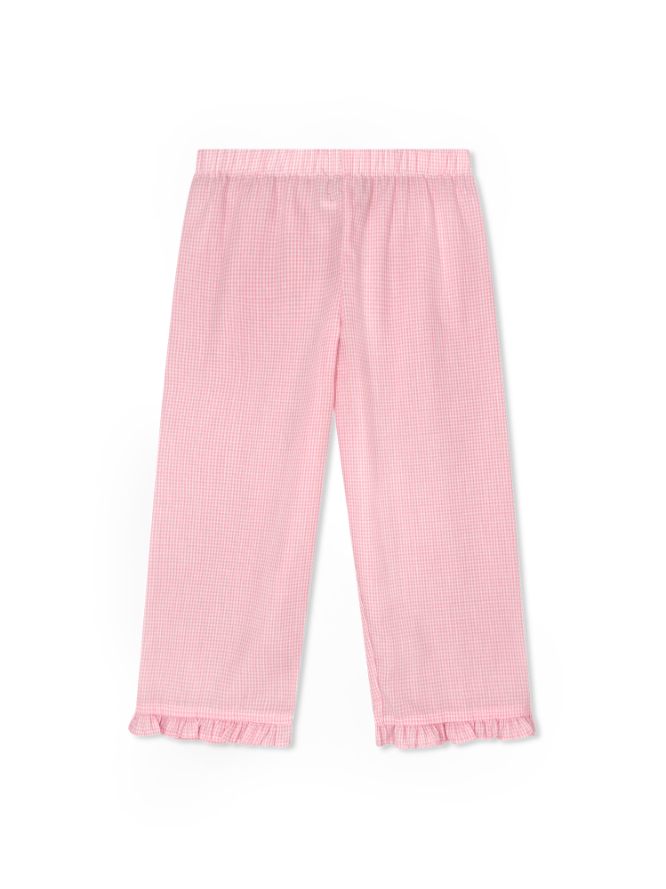 Perfect Match Pant -  Polite Pink Minigingham