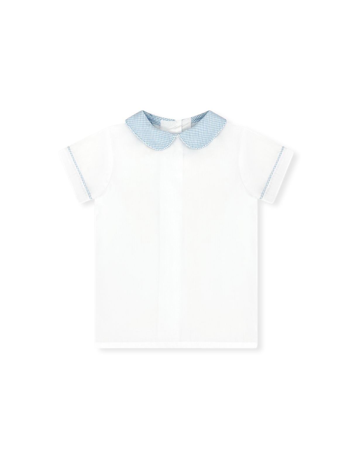 Sibley Shirt - Legacy White,  Baker Blue Minigingham