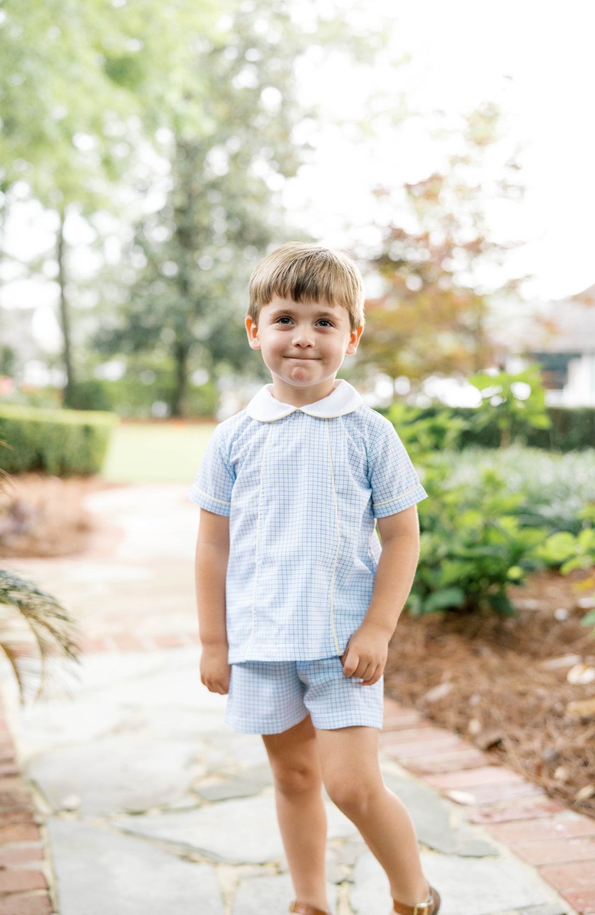 Adam Short Set - Skyline Plaid