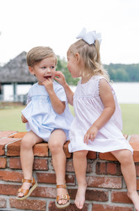 Charming Dress - Classic Pink Windowpane