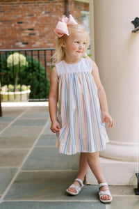 Charming Dress - Sorbet Stripe (SL26) - Classic Dresses | Lullaby Set