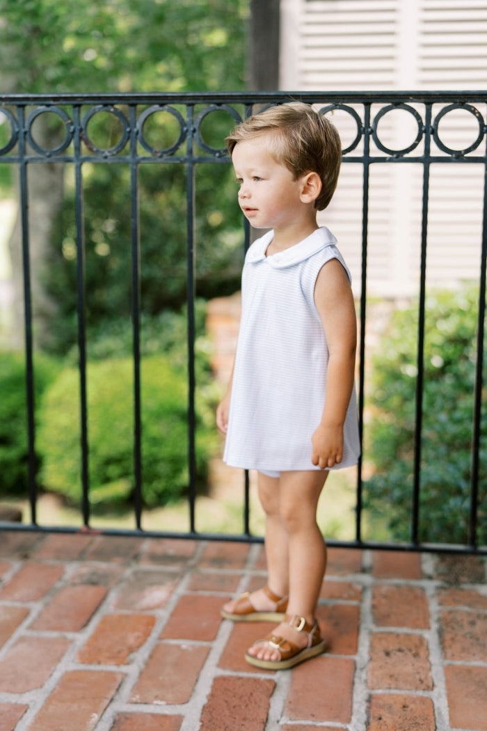 Collier Diaper Set - Palmer Blue Pima, Caterpillar - Classic Sets | Lullaby Set