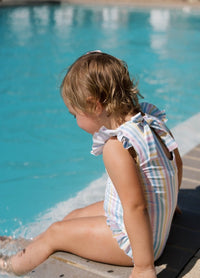 Lottie Swimsuit - Sorbet Stripes - Classic Swimsuits | Lullaby Set
