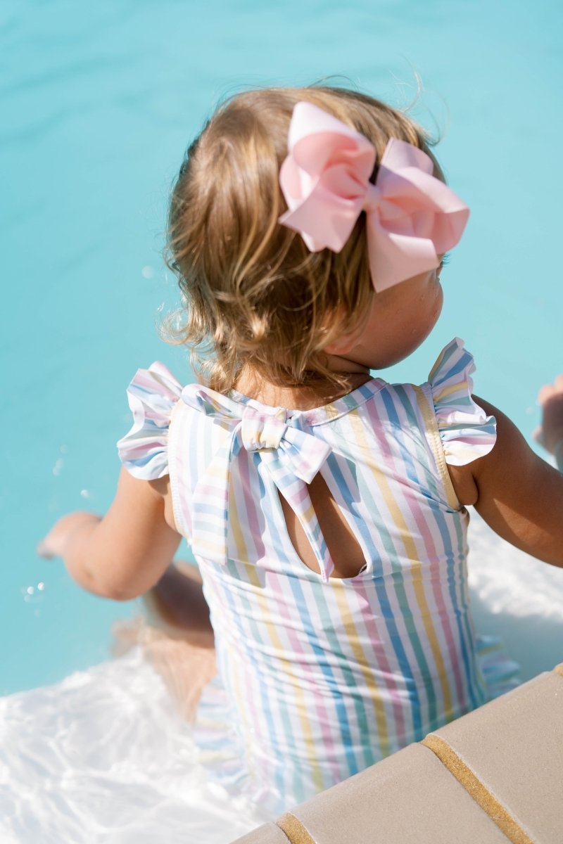 Lottie Swimsuit - Sorbet Stripes - Classic Swimsuits | Lullaby Set