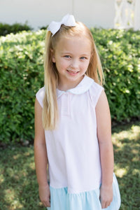 Mary Margaret Dress - Pensacola Pink Ministripe, Midtown Mint Ministripe - Classic Dresses | Lullaby Set