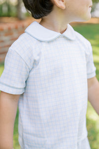 Sibley Short Set - Cornflower Check