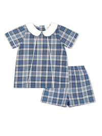 Adam Short Set - Walnut Hill Plaid - Classic Sets | Lullaby Set