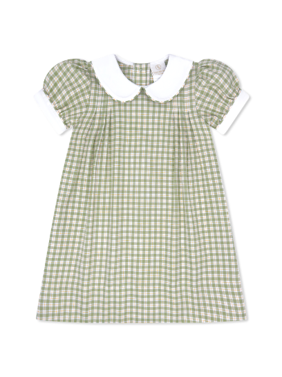 Perfectly Pleated Dress - Pinecrest Plaid